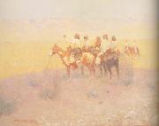 Frederic Remington Evening in the Desert (mk43) oil painting artist